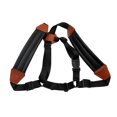 thumbnail image 2 of Saxophone Strap Sax Shoulder Strap Adjustable Padded Leather Strap for Soprano Alto Baritone Saxophone, 2 of 8
