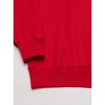 thumbnail image 3 of Hanes Chandail à Col Rond pour Adulte en Coton Ultime, TG, Rouge Foncé, 3 of 6