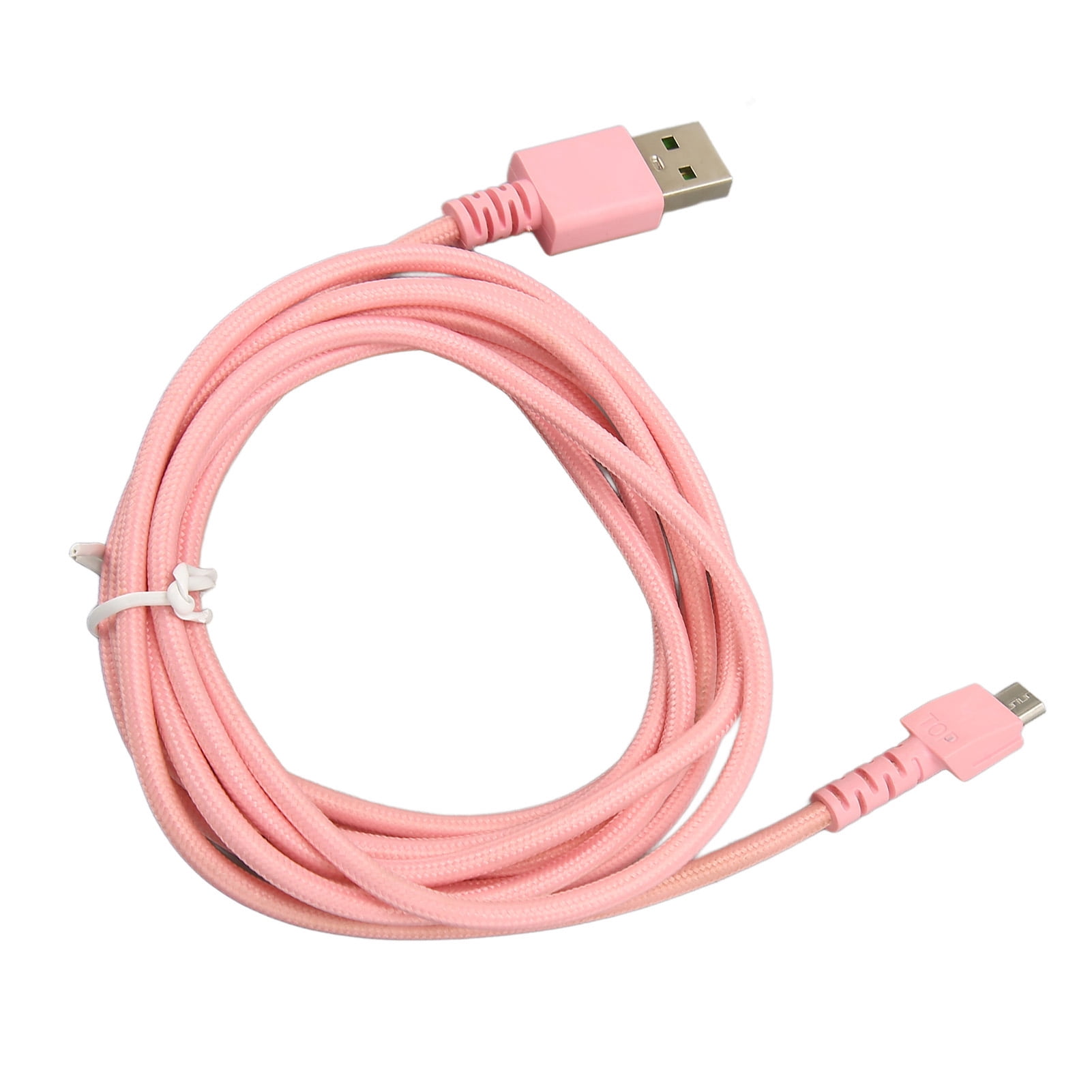 200cm / 6.6ft Gaming Mouse Charging Cable, USB Mouse Charging Cable, USB Charging Cable Weaved Design, USB Charging Cord For Gaming Mouse, Bending Life Of Over 20000 Times