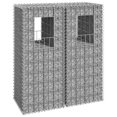 thumbnail image 1 of vidaXL Gabion Basket Posts 2 pcs 40x40x100 cm Iron, 1 of 4