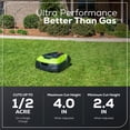 thumbnail image 2 of Greenworks Optimow® 50H Tondeuse Robotisée - Coupe Haute de 1/2 Acre, 2 of 11