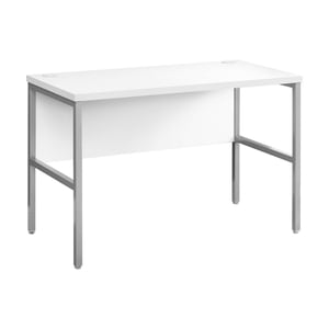 Monarch Specialties Computer Desk, 48"l, Work, Home Office, Commercial Grade, Grey Laminate, Black Metal, Contemporary