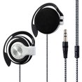 thumbnail image 2 of Flmtop 1PC Universal 3.5mm Plug Wired Clip On Ear Sports Earphone Heavy Bass Headphone, 2 of 10