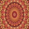 thumbnail image 1 of Ahgly Company Tapis d'Intérieur Lavables à la Machine, Carrés, Transitionnels, Rouges, 7 Pieds Carrés, 1 of 7