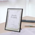 thumbnail image 3 of serony Creative Nordic Metal Glass Photo Frame Crafts Home Desktop Bedroom Decors L Black, 3 of 9