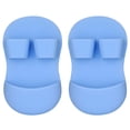 thumbnail image 2 of Silicone Face Scrubber Face Cleanser And Massager Brush Silicone Face Scrubber Exfoliating Brush Finger Face Scrubber Manual Face Scrubber For Exfoliating Deep Cleaning,Blue Makeup Brush, 2 of 9
