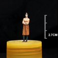 thumbnail image 3 of Resin 1/64 Scale Figure Handpainted Model for Layout Hand Painted People Figures Dioramas Accessory, 3 of 8