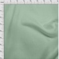 thumbnail image 4 of oneOone Polyester Spandex Light Green Fabric Check Dress Material Fabric Print Fabric By The Yard 56 Inch Wide, 4 of 5