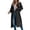 Black, variant on Cropped Jacket Women's Long Sleeved Double Breasted Coat Trench Coat Long Sleeved Hoodless Casual Coat/jacket Jacket for Women on Clearance
