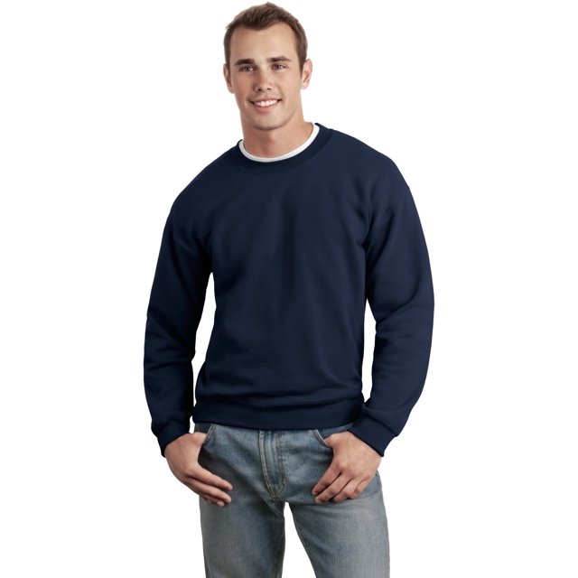 Gildan Chandail Molletonné à Col Rond DryBlend pour Hommes 12000