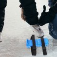 thumbnail image 1 of LOLIPPYY 1 Pair Comfortable Upper Material Ice Skates for Kids -Blue with Anti-Fall Features, 1 of 7