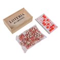 thumbnail image 4 of lionlar Lottery Bingo Game Wooden Box Russian Game Set for Family Adults, 4 of 9