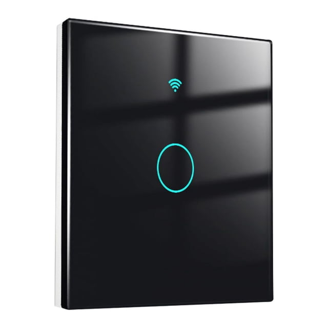 Unatoiry Tuya Smart Switches Cellphone Remote Control Panel Touch Sensor Voice Timer Module Intelligent Black