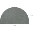 thumbnail image 3 of Chilewich Martha by Martha Stewart Heathered Shag Floor Mat in Abalone - 21\u201dx36 - Easy Care Welcome Mat - Premium Indoor/Outdoor Rug for Entry, Kitchen, Bath, Pool with Weatherproof Backing, 3 of 7