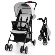 Costway Foldable Lightweight Baby Stroller Kids Travel Pushchair 5-Point Safety System