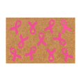 thumbnail image 1 of Tapis d'Entrée de Sensibilisation au Cancer avec Ruban Non - Intérieur Extérieur Tapis Personnalisable, 1 of 8