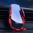 thumbnail image 2 of Yhmxh Car Wireless Magnetic Charger Automatic Open And Close 15W Fast Charging Intelligent Induction Scaling Electronic Control Telescoping Apply To All Mobile Phones Automobile Tools, 2 of 6