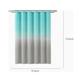 thumbnail image 3 of LSLJS Shower Curtain, Design and Polyester, Quick-Drying, Weighted Hem, Short Shower Curtains Set for Bathroom, Durable and Washable with 12 Hooks, Shower Curtain, 3 of 9