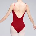 thumbnail image 3 of AherBiu Dancing Bodysuits for Women Sleeveless Backless Playsuits Stretchy Slim Comfy Soft Workout Rompers, 3 of 5