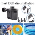 thumbnail image 1 of WIFKLSIIPG 12V Electric Air Pump Air Mattress Inflatables Couch Pool Floats Portable Pump, 1 of 5