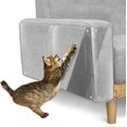 thumbnail image 1 of LAICAIW Cat Scratch Furniture Protector 6Pack X Large Cat Scratch Deterrent Cat Scratching Guard Cat Couch Protector Cats Furniture Protector Cat Repellent for Furniture Scratch Cat Training Tape, 1 of 7
