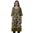 thumbnail image 1 of Moomaya Bollywood Designer Kurti WoMen's Printed Knee Length Kurta Tunic Tops, 1 of 6