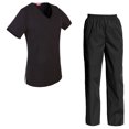 thumbnail image 1 of Women's Scrubs Set Scrub Top and Pants Scrubs Set, 1 of 3