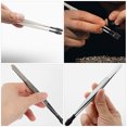 thumbnail image 3 of SHISUYAN 2pcs Craft Tweezers Stainless Steel Stamp Tweezers Multipurpose Metal Tweezers Crafting Tools, 3 of 7