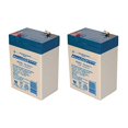thumbnail image 4 of Power Sonic PS-640 6V 4.5AH SLA Batterie F1 FAST ON TAB TERMINALS - Lot de 2, 4 of 4