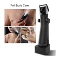 thumbnail image 5 of Compatible Electric groin hair trimmer, pubic hair trimmer, men's grooming, epilator, rechargeable shaver with stand_Perfect Gift, 5 of 5