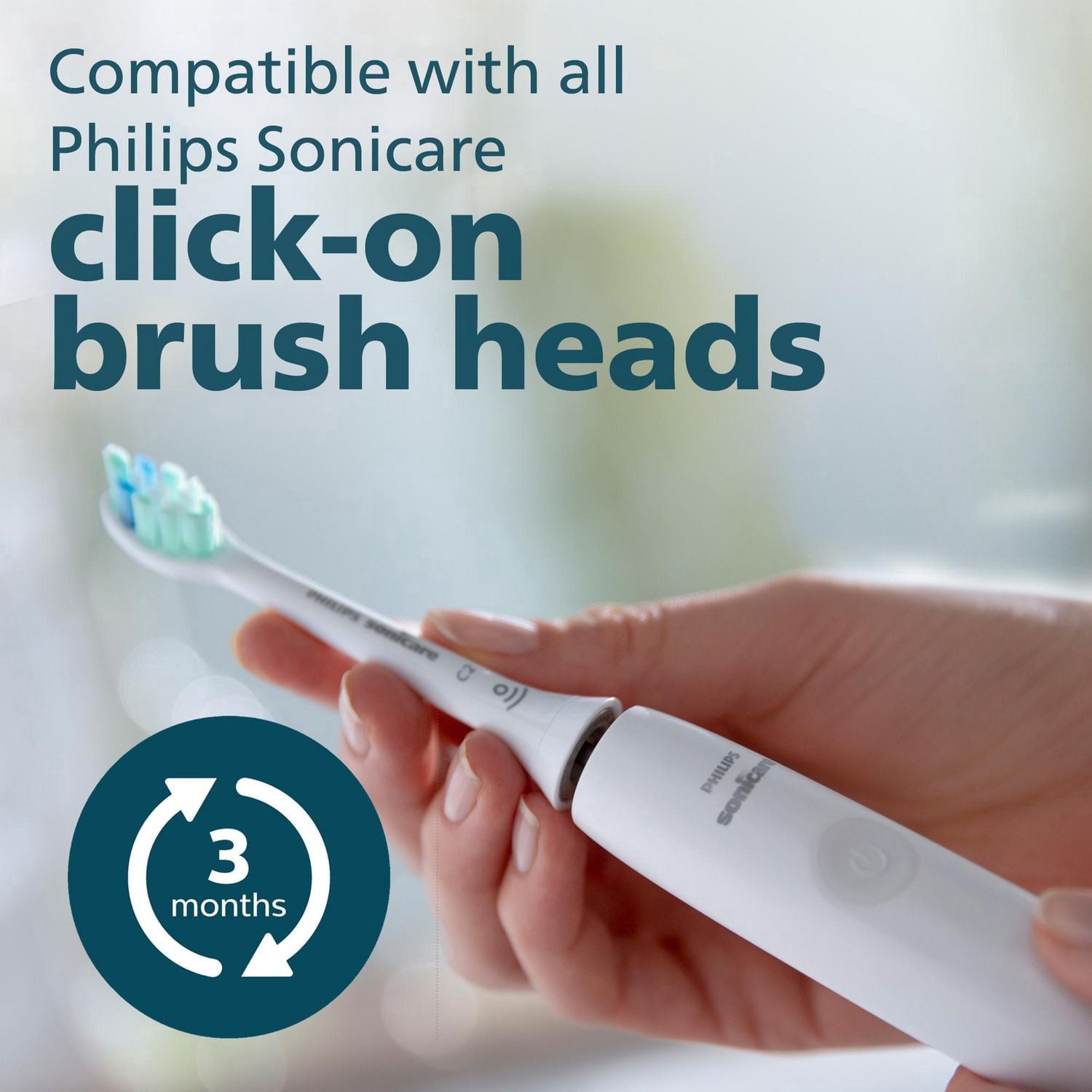Philips Sonicare 4100 Power Toothbrush, Rechargeable Electric Toothbrush with Pressure Sensor, White HX3681