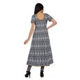 thumbnail image 4 of Moomaya Kurtis Indiennes pour Femmes en Coton à Fente avant Kurti Longue Imprimée Robe Ethnique, 4 of 6
