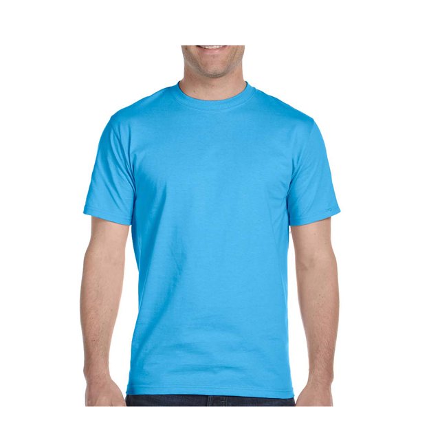 Hanes T-Shirt Robuste à Col Ras du Cou Sans Étiquette à Plat, Style 5180