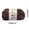 thumbnail image 3 of Clearance Tyidzon Wool Yarn for Crocheting Soft Crochet Thread Yarn, Lightweight Wool Yarn for Crochet Hand Knitting Crocheting Crafting, 3 of 6
