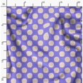 thumbnail image 2 of Soimoi Purple polyester Crepe Fabric Rose Floral Fabric Prints By Yard 52 Inch Wide, 2 of 6