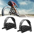 thumbnail image 2 of Ensemble de Pédales de Vélo d'Exercice avec Sangles Ajustables, Vélo, Gym à Domicile, 2 of 6