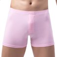 thumbnail image 1 of Fridja Caleçons Boxeurs Respirants pour Hommes, Mode Décontractée, Unis, Séduisants, Taille Élastique, pour Performance Sportive, 1 of 5