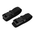 thumbnail image 1 of Unique Bargains Side Release Buckle Luggage Suitcase Backpack Baggage Belt Strap Black 2Pcs 50cm, 1 of 2