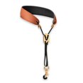 thumbnail image 1 of Leather Saxophone Neck Strap for Soprano Tenor Alto Baritone Sax Multi Color Brown, 1 of 5
