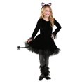 thumbnail image 1 of Girl's Precious Black Cat Costume, 1 of 2