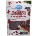 thumbnail image 1 of Great Value Sweetened Dried Cranberries 375g, 1 of 4