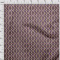 thumbnail image 3 of oneOone Cotton Poplin Fabric Diamond Geometric Decor Fabric Printed BTY 56 Inches Wide, 3 of 4
