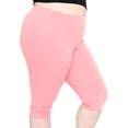 thumbnail image 1 of Stretch Is Comfort Women's Plus Size Knee Length Leggings| Adult X-Large - 7x, 1 of 5