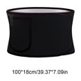 thumbnail image 3 of Sweat Waist Trainer Belt for Fitness Running Adjustable Support Wrap Portable Design Compact for Gym Travel Belly Control Workout Gear, 3 of 6