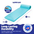 thumbnail image 3 of TRC Recreation Ultra Sunsation 2.5" Thick Pool Float Mat, Tropical Teal, 3 of 7