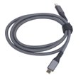 thumbnail image 1 of USB C to USB C Cable - 240W Fast Charging, 20Gbps Data Transfer, 4K 60Hz Video Output, Type C  3/4 Compatible, Nylon Braided, 1 of 7