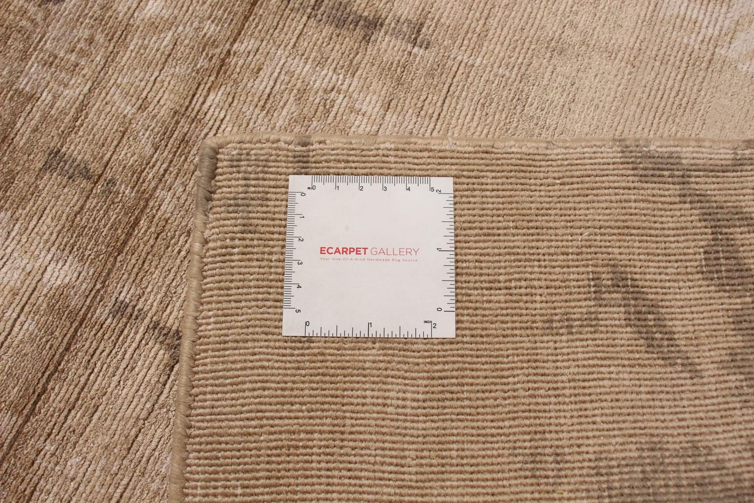 ECARPETGALLERY 5'6" x 7'11" Transitional Galleria Hand Loomed Area Rug for Living Room, Dining Room and Bedroom in Brown