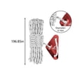 thumbnail image 3 of SuoKom Outdoor Windproof Rope Tent Rope Reflective Rope Canopy Rope Fixed Tied Rope Camp Adjustment Rope Thickened and Lengthened with Adjustment Buckle 5 Meters, 3 of 6