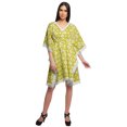 thumbnail image 3 of Moomaya Sortie de Plage Imprimé Kimono Caftan Kaftan Cache-Maillot pour Femmes, 3 of 4