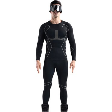 Unisex Thermal Underwear Set - Women/Men Long Johns Warm Base Layer for Cold Weather